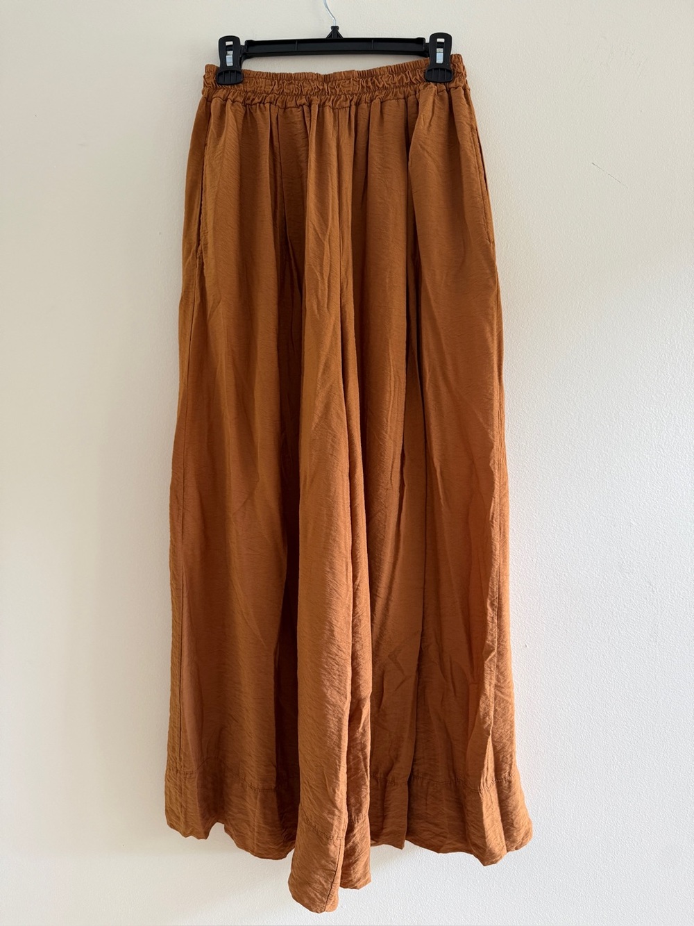 DEVITALIA Wide-Leg Flowy Lightweight Pant Pants, One Size
